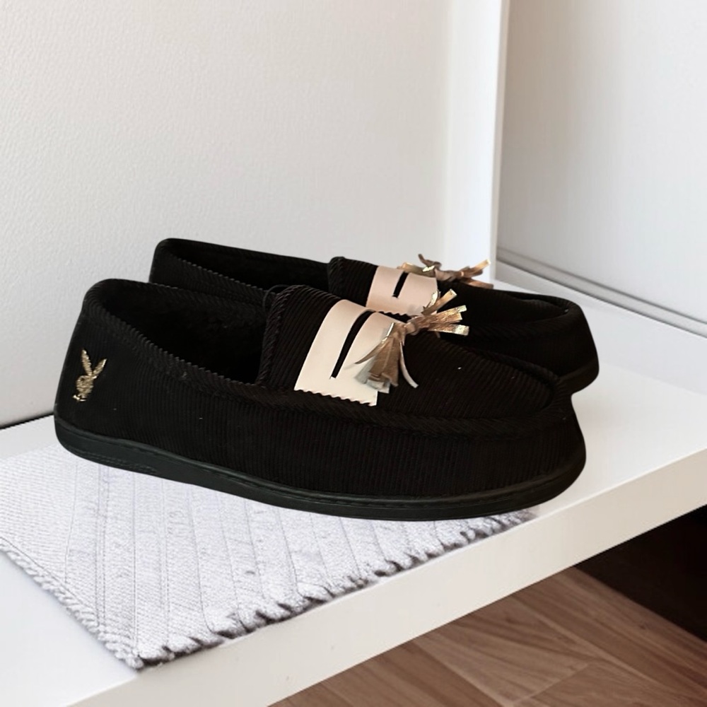 Playboy by PacSun corduroy slippers